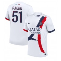 Dres Paris Saint-Germain Willian Pacho #51 Gostujuci 2024-25 Kratak Rukav